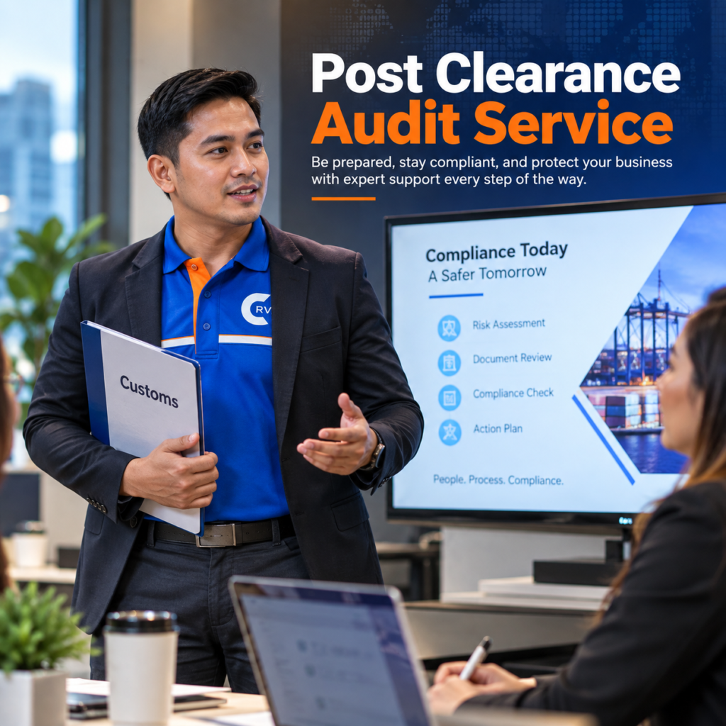 Post Clearance Audit Service - Poster Web